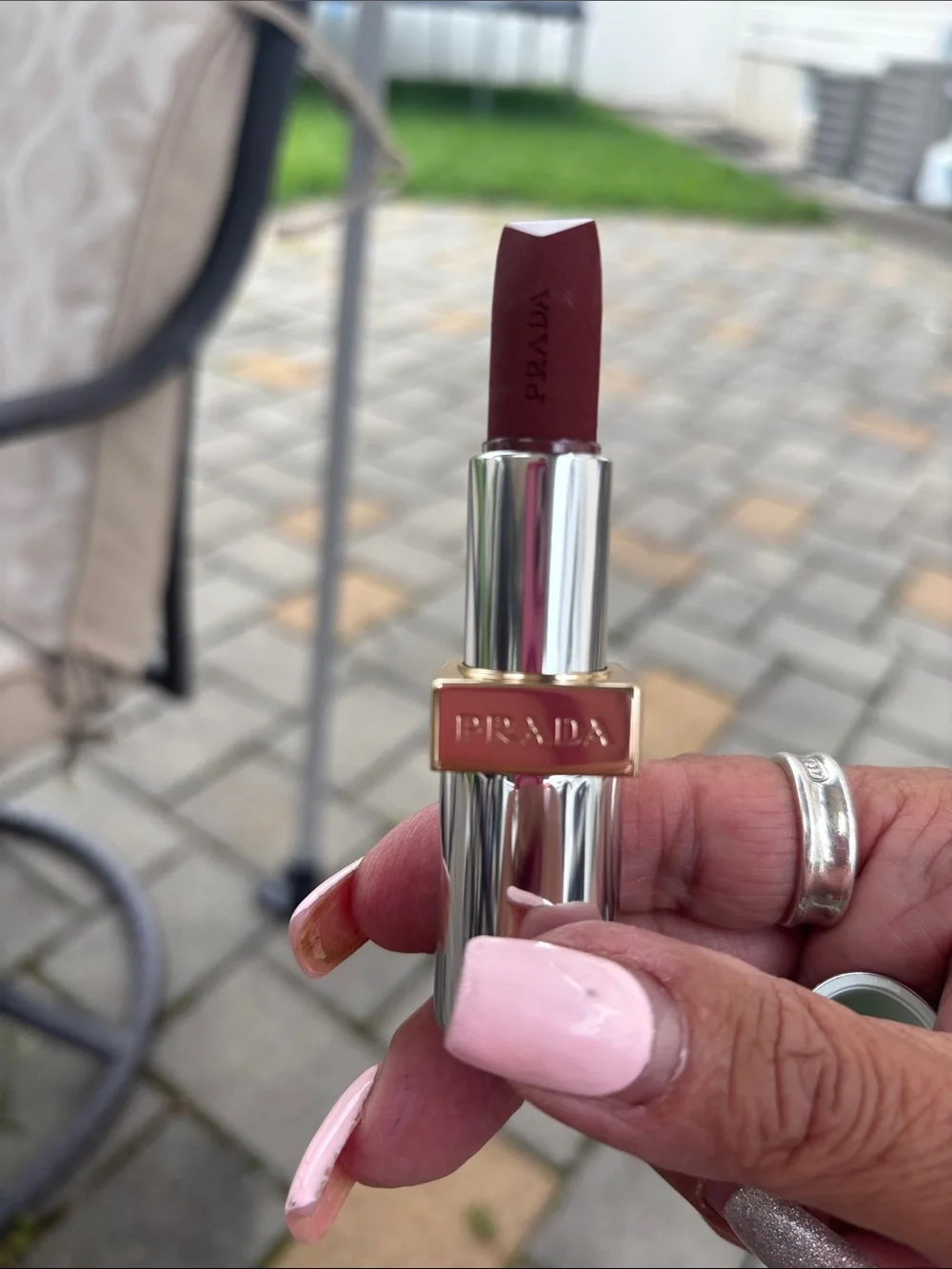 Prada Monochrome Lipstick B03 - Soft Pink